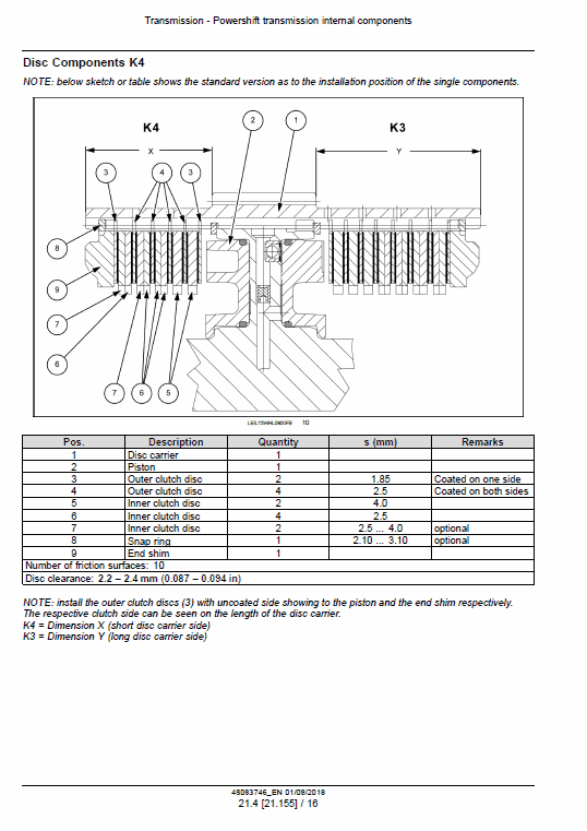 New Holland W270D, W300D Tier 2 Wheel Loader Service Manual Workshop Guide