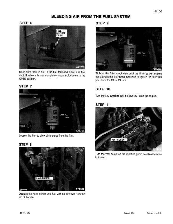 Case 1838 Uni-Loader SkidSteer Service Manual Workshop Guide