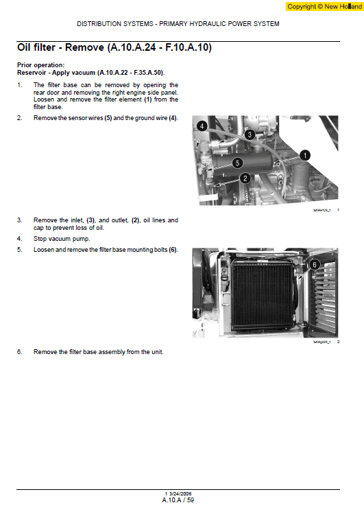New Holland LS180.B, LS185.B and LS190.B SkidSteer Service Manual Workshop Guide