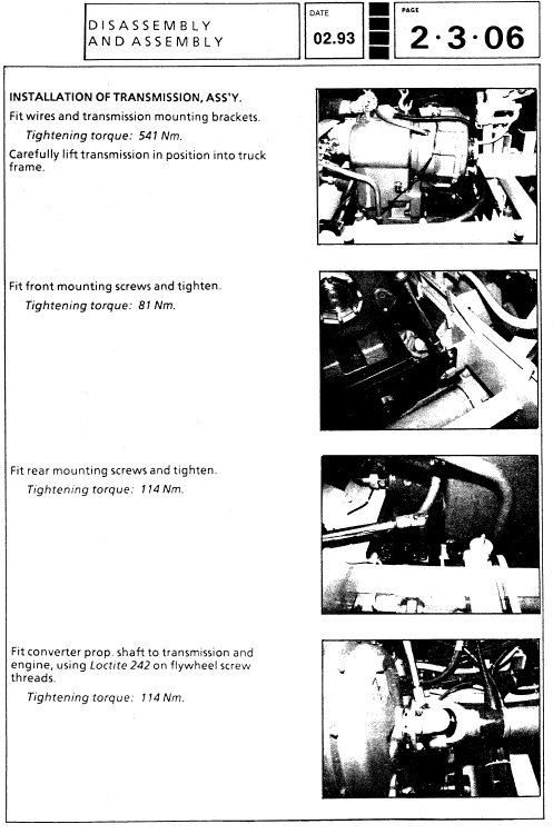Komatsu HA250 and HA270 Dump Truck Service Manual Workshop Guide