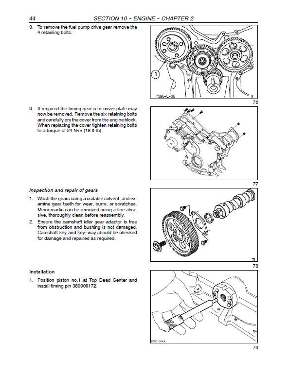 New Holland TM120, TM130, TM140, TM155, TM175, TM190 Tractors Manual Workshop Guide