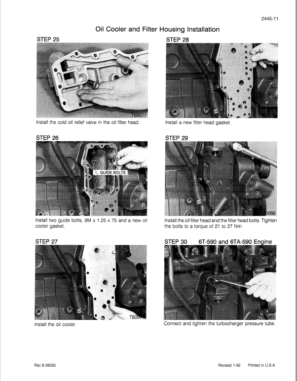 Case 780D Loader Backhoe Service Manual Workshop Guide