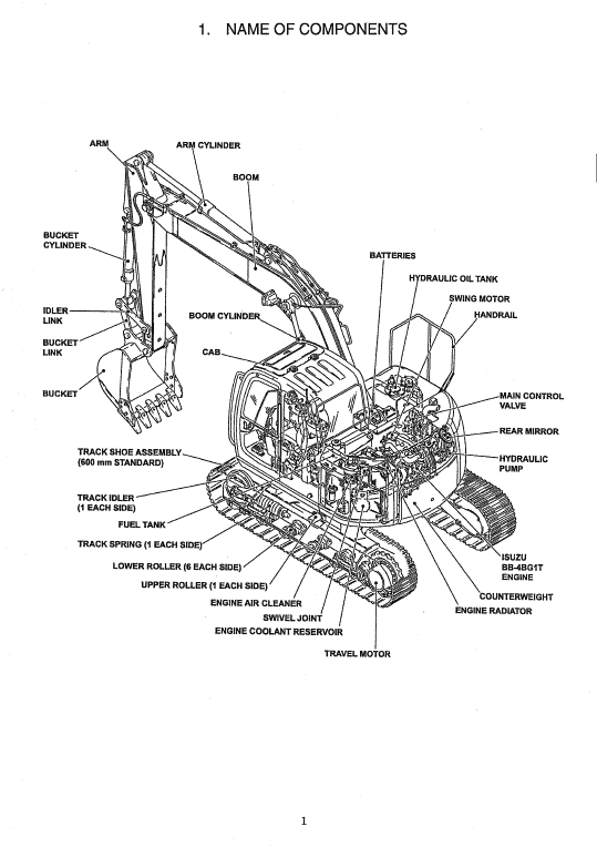 New Holland EH130 Crawler Excavator Service Manual Workshop Guide