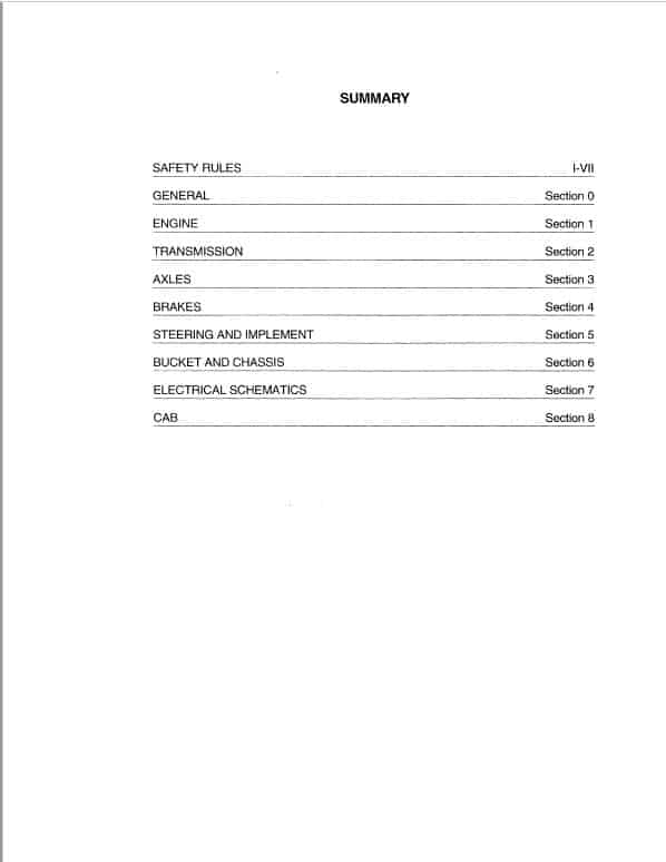 Fiatallis FR90 Wheel Loader Repair Service Manual