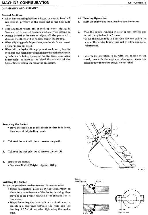 Takeuchi TB020 Compact Excavator Service Manual Workshop Guide