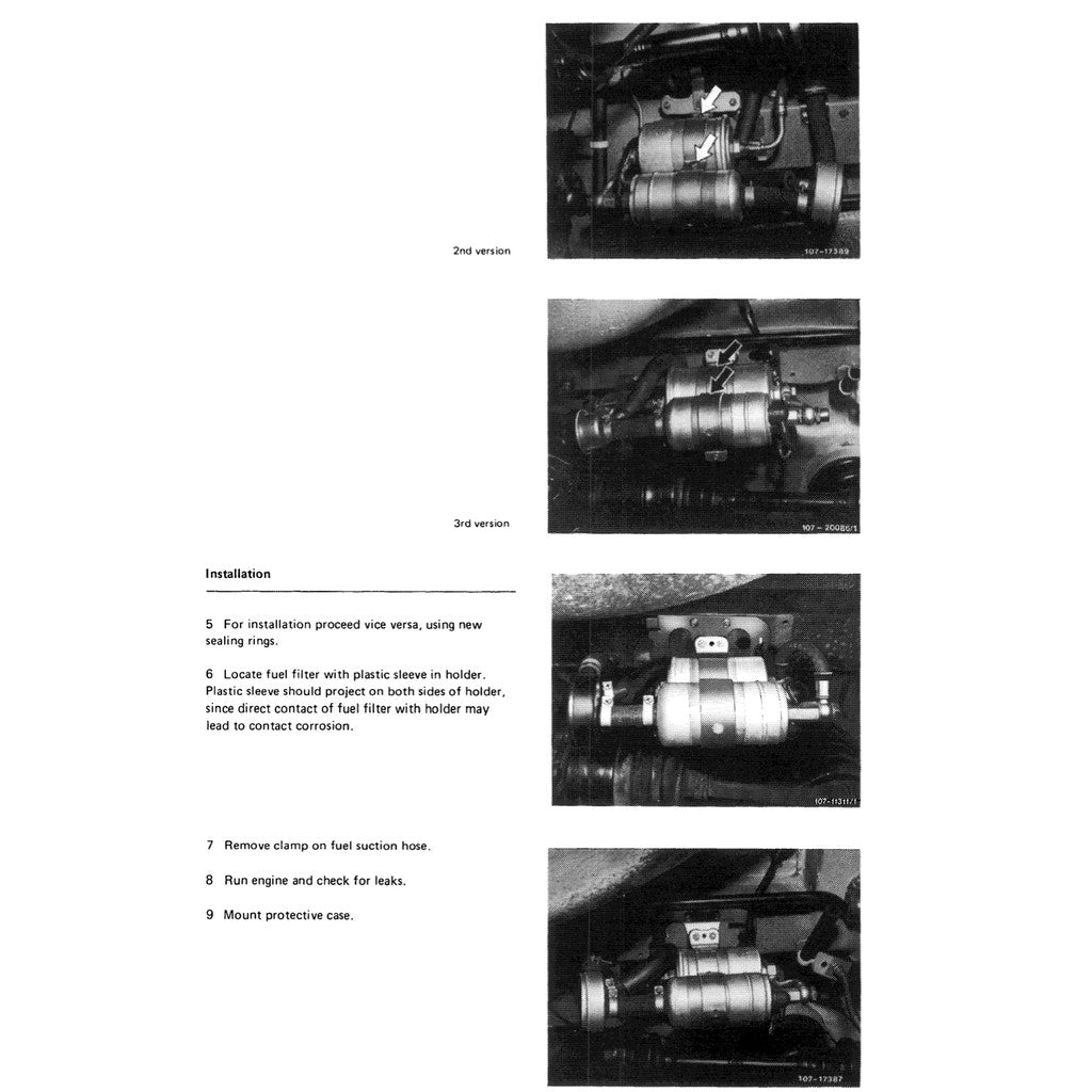 MERCEDES-BENZ ENGINE M110 1980–1996 Full Manual Set – Repair & Maintenance Manual