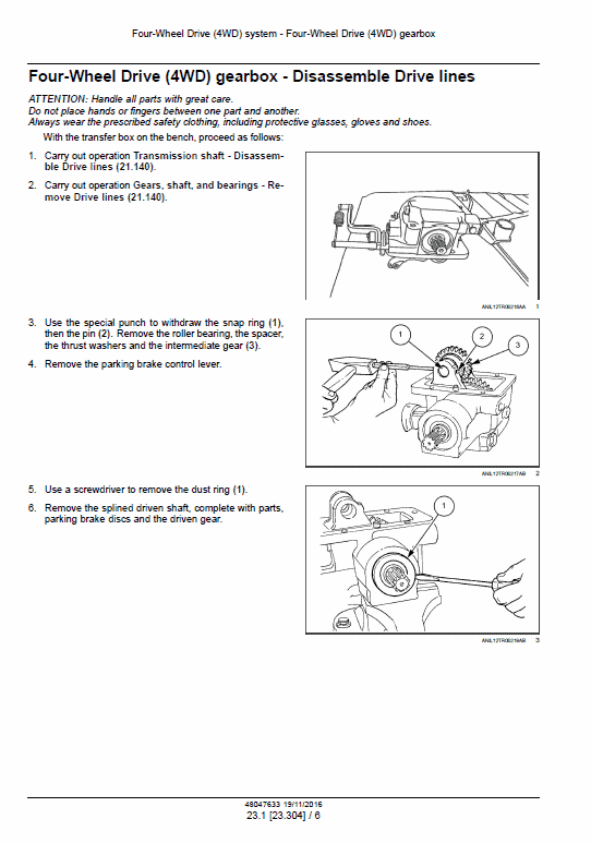 New Holland Straddle TD60, TD70, TD80, TD90, TD95 Tractor Service Manual Workshop Guide