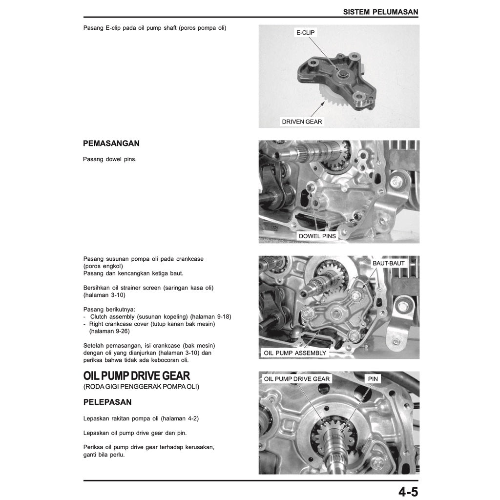 HONDA WAVE 125 2002+ Full Manual Set – Repair & Maintenance Manual / BUKU PEDOMAN REPARASI