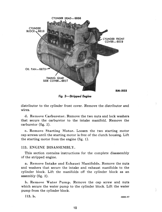 Ford 2N, 8N, 9N Tractor Service Manual Workshop Guide