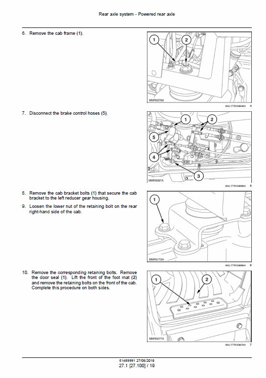 New Holland T4.55S, T4.65S, T4.75S Tractor Service Manual Workshop Guide