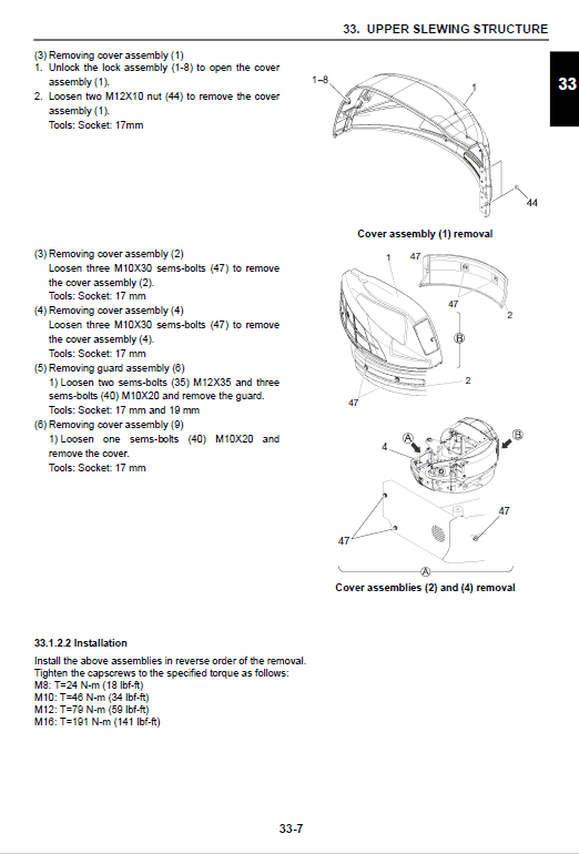 New Holland E50B Hydraulic Excavator Service Manual Workshop Guide