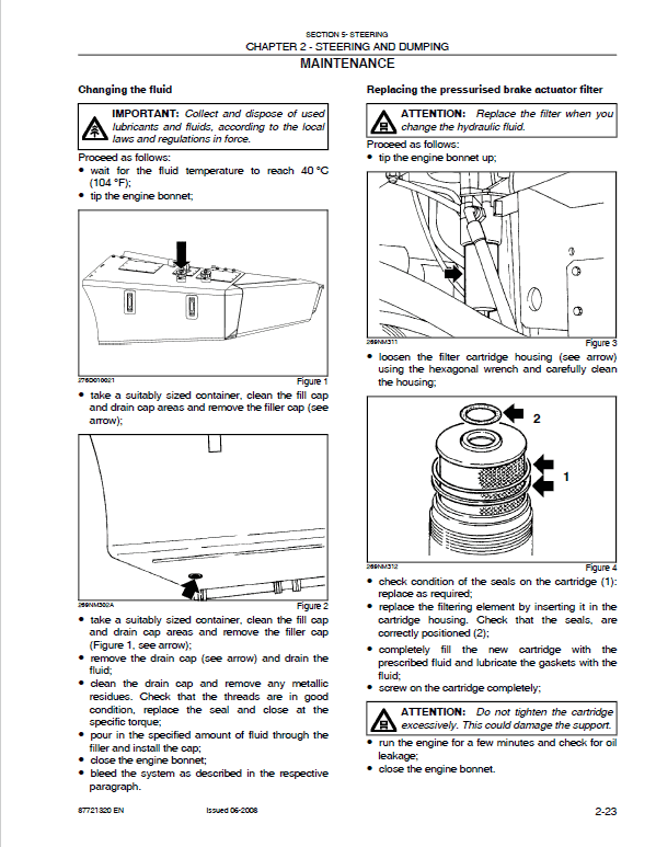 Case 335B, 340B Articulated Truck Service Manual Workshop Guide
