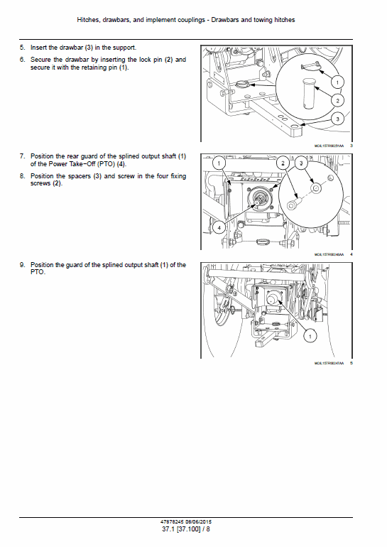 New Holland T4.90, T4.100, T4.110, T4.120 Tractor Service Manual Workshop Guide