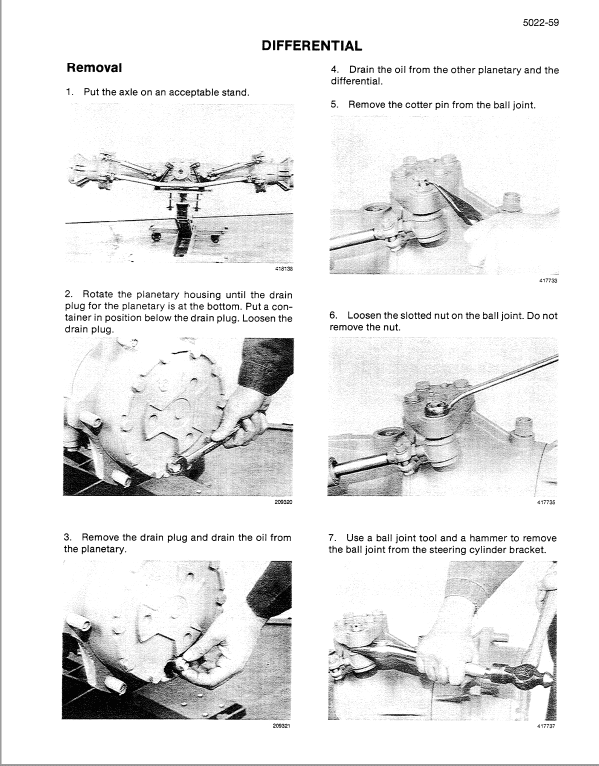 Case 584E, 585E, 586E Forklift Service Manual Workshop Guide