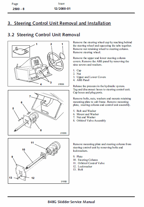 John Deere 848G Skidder Repair Technical Manual (TM1898) Workshop Guide