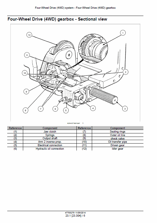 New Holland T6.110, T6.120, T6.130 Tractor Service Manual Workshop Guide