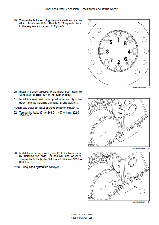 New Holland D125C Tier 2 Crawler Dozer Service Manual Workshop Guide