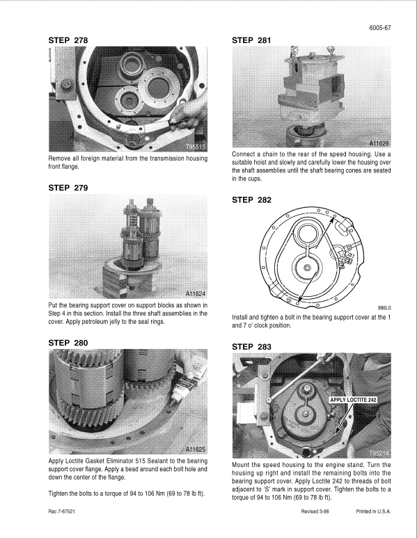 Case 7210, 7220, 7240, 7250 Pro Series Tractor Service Manual Workshop Guide