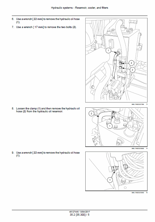 New Holland E17C Mini Excavator Service Manual Workshop Guide