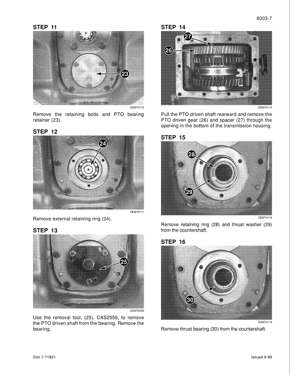 Case C50X, C60X, C70X, C80X, C90X, C100X Tractors Service manual Workshop Guide