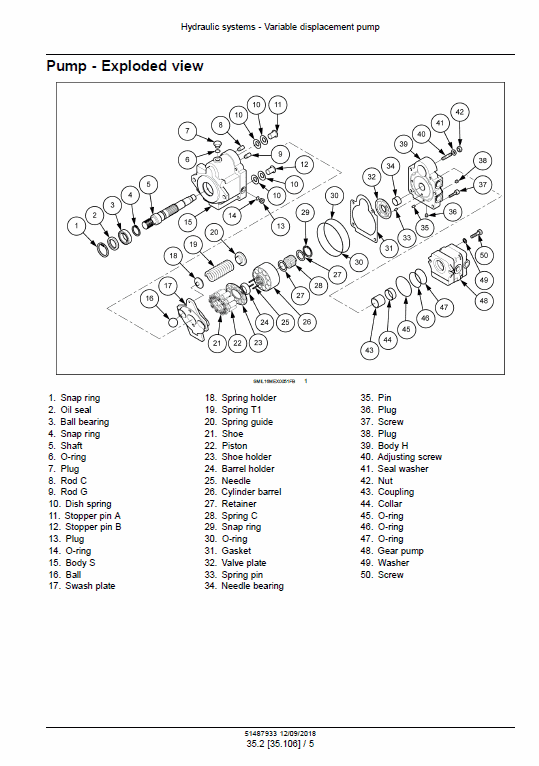 New Holland E37C Mini Excavator Service Manual Workshop Guide