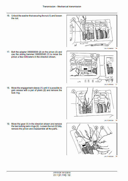 New Holland TD4.70F, TD4.80F, TD4.90F Tractor Service Manual Workshop Guide