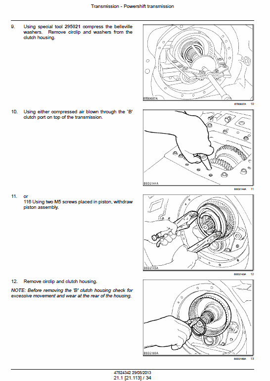 New Holland T7.220, T7.235, T7.250 Tractor Service Manual Workshop Guide