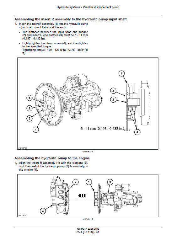 New Holland E265C Evo Excavator Service Manual Workshop Guide