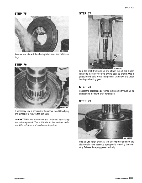 Case 9310, 9330 Tractor Service Manual Workshop Guide