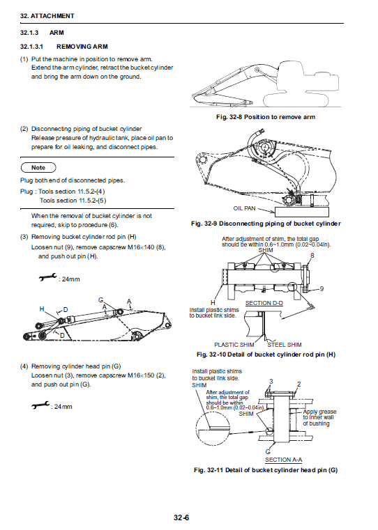 New Holland E215B, E215BLC Excavator Service Manual Workshop Guide