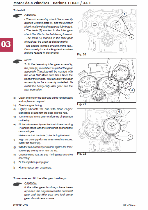 Massey Ferguson 425X, 435X, 440X, 445X, 455X Tractor Service Manual Workshop Guide