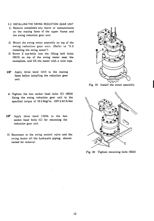 Kobelco SK200-3, SK200LC-3 Excavator Service Manual Workshop Guide