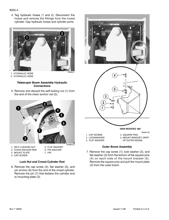 Case 686G, 686GXR, 688G Series 2 Telescopic Handler Service Manual Workshop Guide