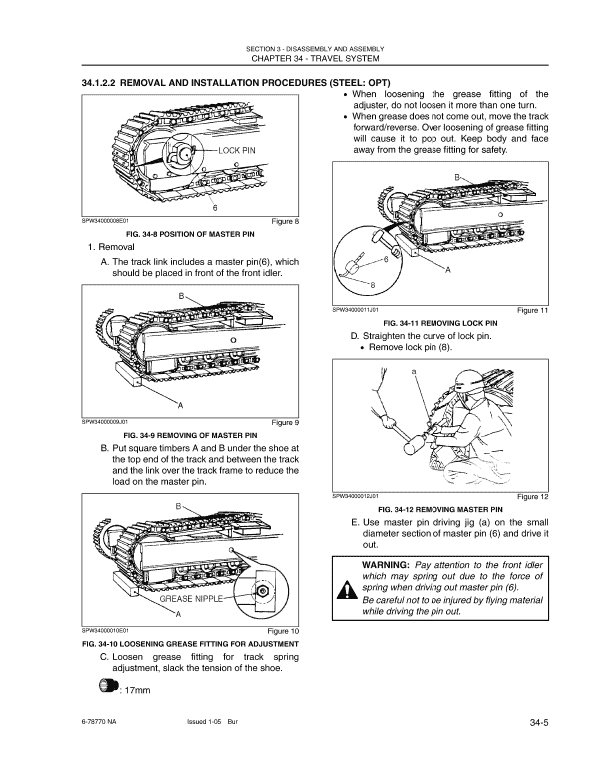 New Holland EH50.B Excavator Service Manual Workshop Guide