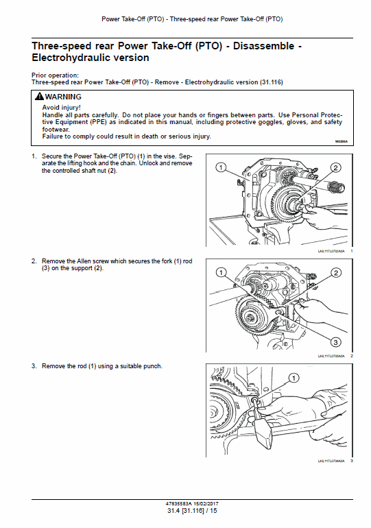 New Holland TL60E, TL75E, TL85E, TL95E Tractor Service Manual Workshop Guide