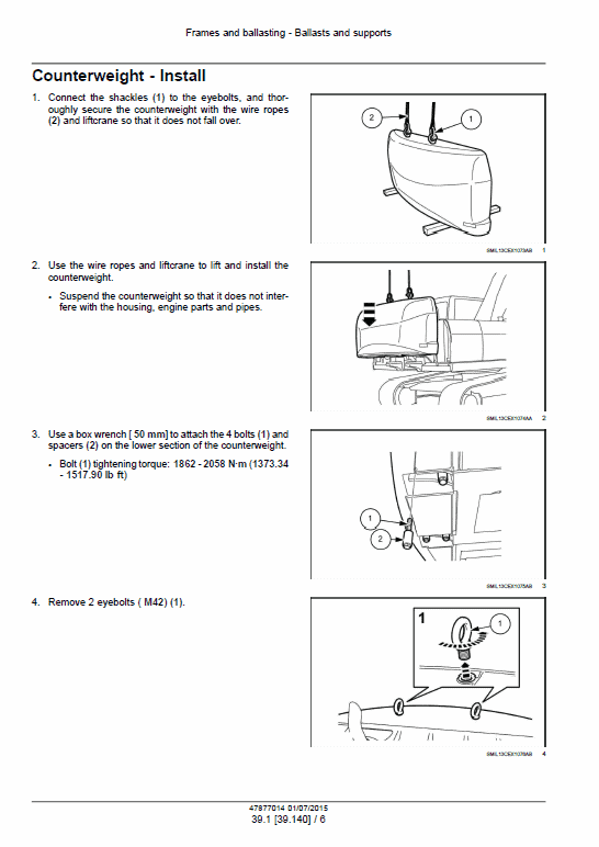 Case CX260C Excavator Service Manual Workshop Guide
