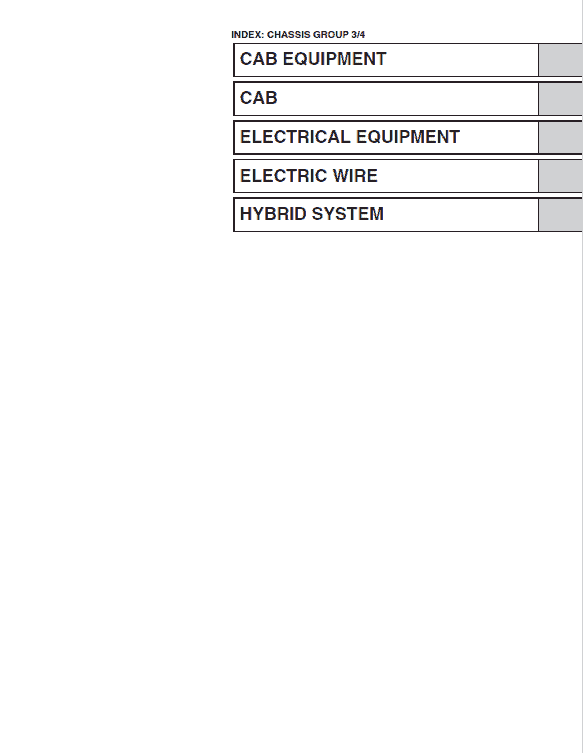Hino Truck 2016 Conventional Service Manual Workshop Guide