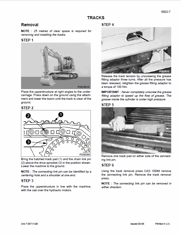Case 788, 988 Plus Excavator Service Manual Workshop Guide