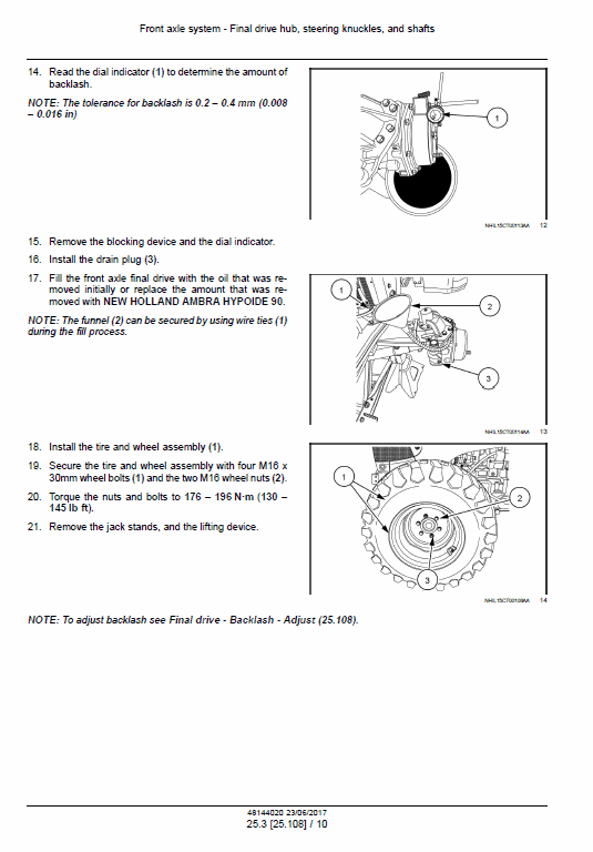 New Holland Boomer 45, 50 and 55 Tractor Service Manual Workshop Guide