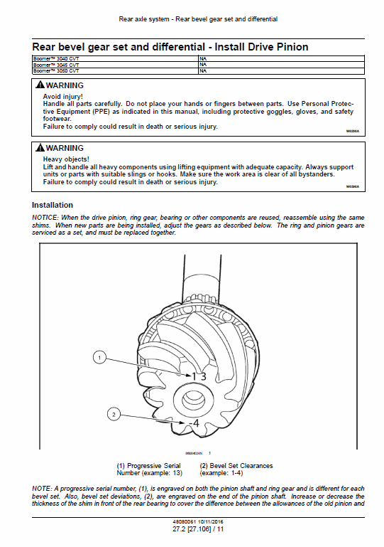 New Holland Boomer 3040 CVT, 3045 CVT and 3050 CVT Tractor Manual Workshop Guide