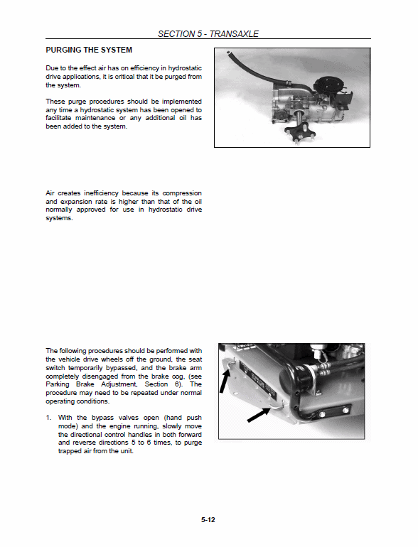 New Holland MZ19H Mower Tractor Service Manual Workshop Guide