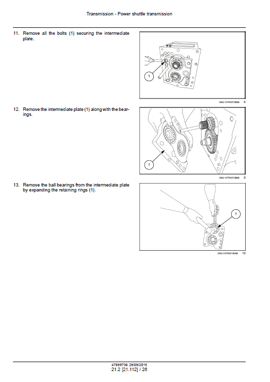 New Holland TT35, TT40, TT45 Tractor Service Manual Workshop Guide