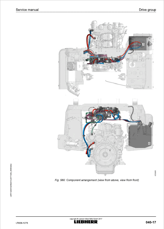 Liebherr LR 636 Crawler Dozer Repair Service Manual