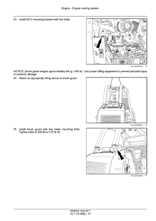 Case 750M Crawler Dozer Service Manual Workshop Guide