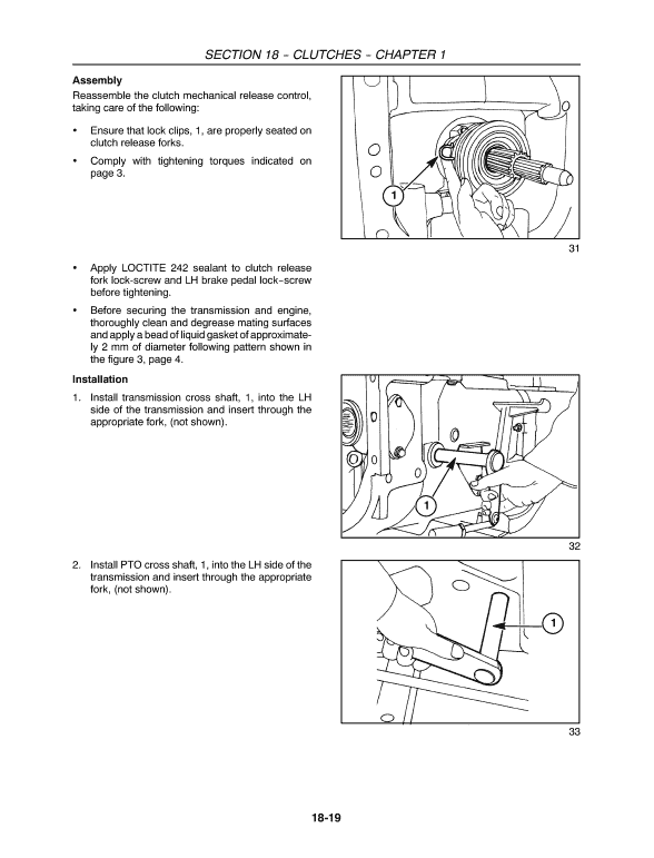 New Holland TT60A, TT75A Tractor Service Manual Workshop Guide