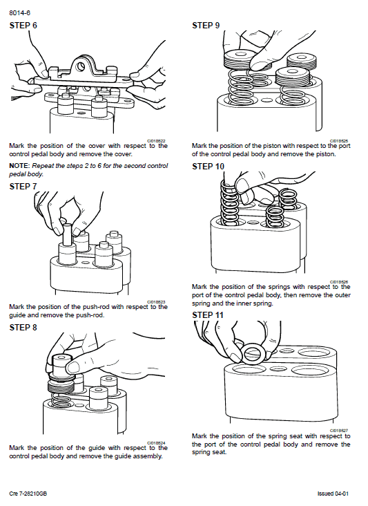 Case CX210, CX230 and CX240 Excavator Service Manual Workshop Guide