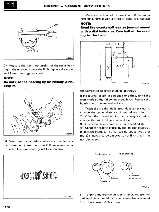 Mitsubishi 6D22, 6D22-T, 6D22-TC Engine Workshop Service Manual Workshop Guide
