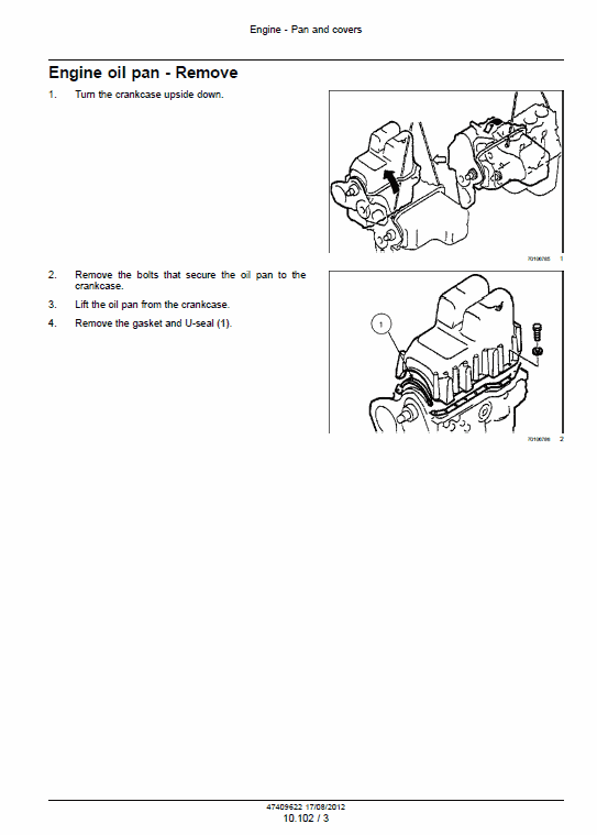 New Holland S4Q, S4Q2 Engine Service Manual Workshop Guide