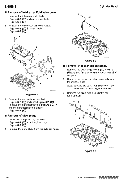 Yanmar 3TNM74F, 3TNV74F, 3TNV80F Engines Repair Service Manual Workshop Guide