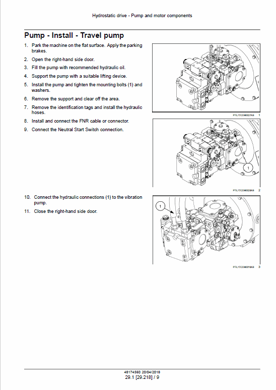 Case 752EX Vibratory Compactor Service Manual Workshop Guide
